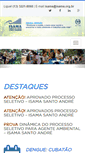 Mobile Screenshot of isama.org.br