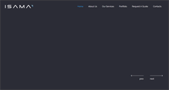 Desktop Screenshot of isama.com.sa